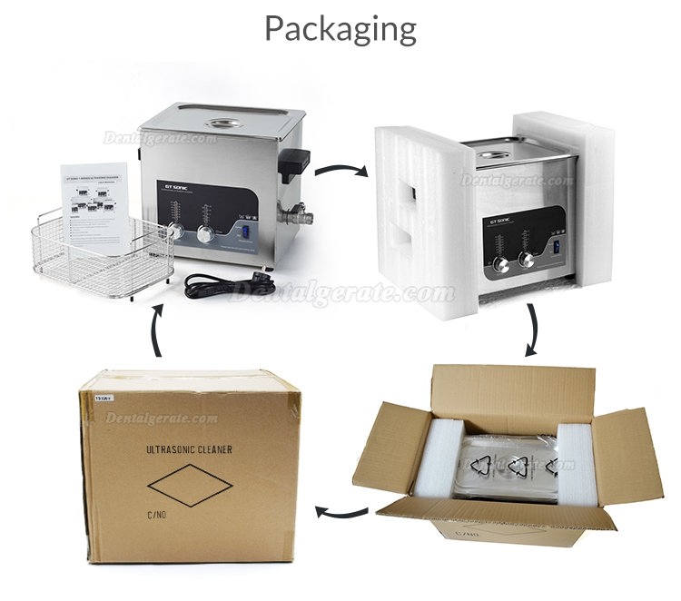 GT SONIC T-Series Digital ultraschallreiniger mit heizung 2-27L(liter) 100-500W
